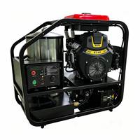 Nettoyeur haute pression commercial 24HP, système de nettoyage haute pression, moteur à essence, nettoyeur haute pression à eau chaude