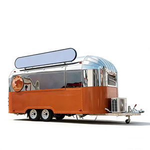 Camión de Comida Rápida Cuadrado de Aluminio, Multicolor, Explosivamente Económico, en Promoción, con Dulces y Papas Fritas, Cocina Móvil - Product Image 4