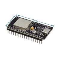 Placa de Desarrollo ESP32 Inalámbrica WiFi Bluetooth con CPU de Doble Núcleo para Internet de las Cosas, 38 Pines, Color Amarillo