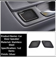 Applicable aux caches-haut-parleurs de porte du CR-V de 23e génération. Accessoires de modification automobile.