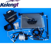 Manguera de Condensador de Compresor y Receptor-Secador para Camionetas Clásicas, Vehículos Todoterreno, Kit de Sistema de Aire Acondicionado Clásico Vintage