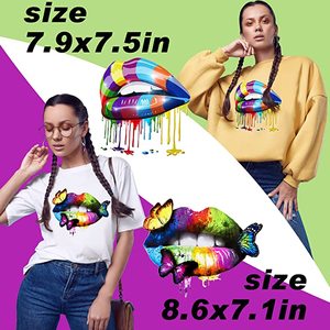 Nhà Máy Tùy Chỉnh Phun Màn Hình In Cho DTF Truyền Nhiệt Có Thể Giặt Và Không Thấm Nước Thiết Kế Cho Báo Chí Nóng Sắt Trên Dán - Product Image 5