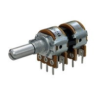 Forward RD163 16mm Hochpräzisions-Drehpotentiometer Vertikaler Typ Kohlefilm Metallgehäuse 5,1-500K 20% Toleranz TV Radio