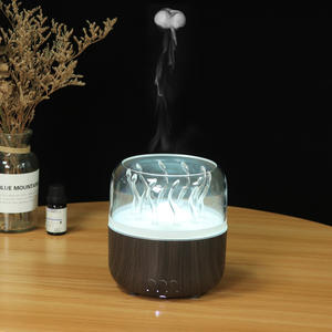 Diffuseur d'arômes JCSY-V77, humidificateur à lumière LED alimenté par USB, 0,5 l, pour la maison et la chambre à coucher, avec anneau de pulvérisation d'huile essentielle - Product Image 3