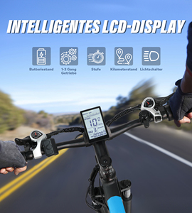 Xe đạp điện leo núi VARUN EU, kho hàng EU, động cơ 3x250W, 48V 13AH, 21 tốc độ, nhẹ, có dịch vụ dropshipping - Product Image 3