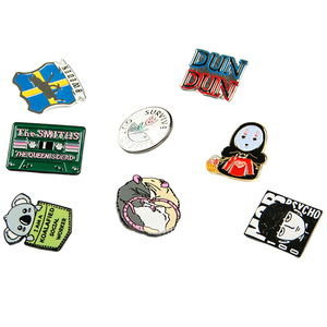 Wholesale Custom Shaped Metal Enamel <b>Pins</b> Vintage <b>Art</b> Lapel Brooch Cartoon Character Badge Souvenir Gift for Collection - Product Image 5