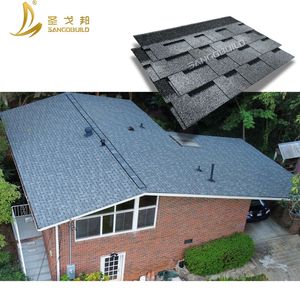 Prix d'usine standard américain, bardeaux de toiture en asphalte architecturaux à double couche, matériau pour toiture en bois, Thaïlande, Inde - Product Image 3