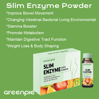Boissons Amincissantes Herbales Adultes Marque Privée Greenpie OEM/ODM Réduisent la Graisse, Contrôlent le Poids, Détoxifient, Embellissent aux Enzymes