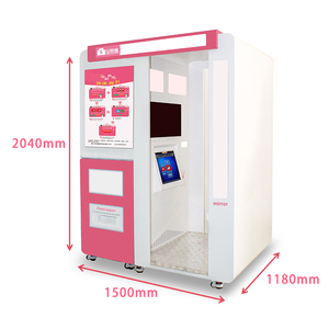 Tùy chỉnh Sticker <span class=keywords><strong>Photo</strong></span> Studio cho DSLR máy ảnh; tự phục vụ Máy in ảnh cho hai người - Product Image 1