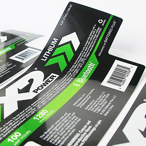 Tùy chỉnh Vinyl Sticker bạc không thấm nước nhãn màu in logo <span class=keywords><strong>PP</strong></span> tổng hợp giấy tự dính cho bao bì nhãn sản phẩm - Product Image 1