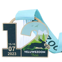 Médailles en bois 3D personnalisées pour marathon et course sportive – Souvenirs et récompenses sportives sur mesure