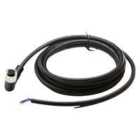Sensor Aktuator M12 Konektor 8-Pin Betina Kabel Harness Terpasang Jaket PVC/PUR Tanpa Pelindung Kabel Berkode ABD Panjang Kabel Dapat Disesuaikan