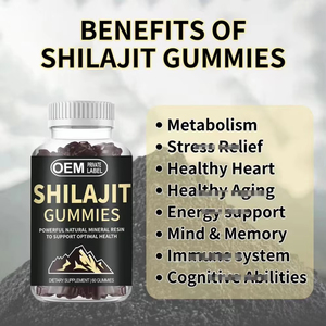 OEM Private Label 600mg Shilajit Organic Superfood Multi-Supplement <b>Gummy</b> <b>Candy</b> Food Grade 2 Pieces Daily Men Women Adults (Not - Product Image 5