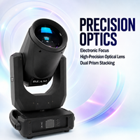 260W 9R LED Beam Moving Head Light mit Doppelprisma, DMX512, elektronischer Fokussierung für Disco, Bühne, Club und Party