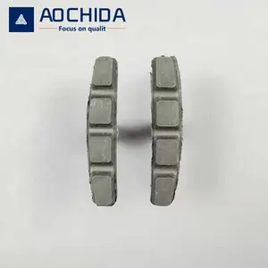 Hochwertige V-Bremsteile, Stahl- und Gummi-Fadernkissen-Komponenten, 70mm-Fadernbremsschuh