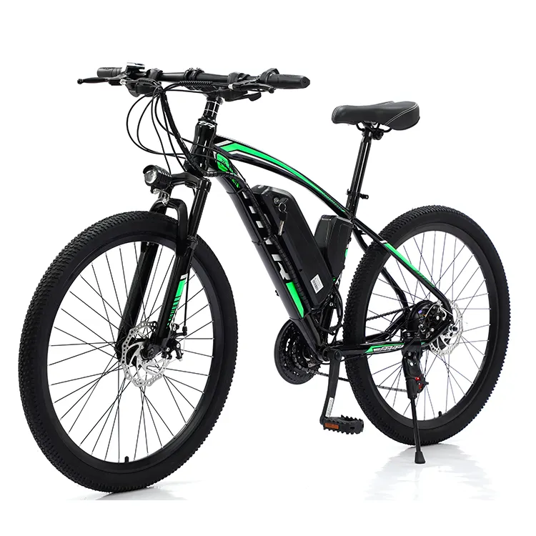 26 inch 21 speed steel frame Mountain e bike electric bicycle