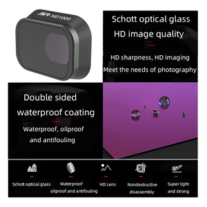 Pour <span class=keywords><strong>DJI</strong></span> <span class=keywords><strong>Mini</strong></span> <span class=keywords><strong>3</strong></span> lentille en verre optique Drone cardan caméra filtres Kit KB MCUV CPL <span class=keywords><strong>ND</strong></span> NDPL accessoires - Product Image 3