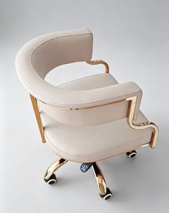 Factory direct sales of high-manicure chair, acetone-resistant leather, and stainless steel chair legs - Product Image 4