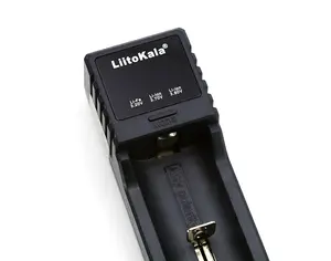 מטען סוללה LiitoKala Lii-S1 S2 lii S4 מקורי עבור 18650 26650 21700 18350 AA AAA 3.7V/3.2V/1.2V/1.5V סוללת ליתיום NiMH