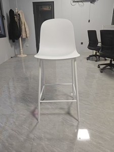 Meubles modernes en PPshell avec pieds en acier inoxydable 304, chaises et tabourets <span class=keywords><strong>de</strong></span> <span class=keywords><strong>bar</strong></span> pour salle à manger, bureau à domicile, cuisine - Product Image 5