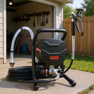 Pulvérisateur de peinture électrique sans air Vevor 650W 3000PSI 0.25GPM Modèle sur pied pour la peinture - Product Image 2