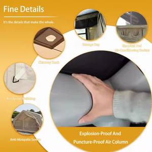 Tienda de Campaña Oxford Plegable Prefabricada Doble <span class=keywords><strong>para</strong></span> Fiestas Familiares Grandes, Económica, <span class=keywords><strong>para</strong></span> 4 Estaciones, Un Dormitorio - Product Image 2