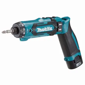 Original Makita DF012 Minitype Household Rechargeable Screwdriver Machine 7.2v Adjustable-Speed Foldable Handle Drill Machine