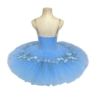 Jupe tutu de ballet vintage style Empire, motif Fée Bleue et Belle au bois dormant, pour enfants et adultes, costume de spectacle, tutu en <span class=keywords><strong>tulle</strong></span> bouffant type pancake - Product Image 3