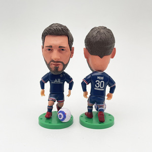 <span class=keywords><strong>Cristiano</strong></span> <span class=keywords><strong>Ronaldo</strong></span> e Lionel per il Duo di Messi figurina in PVC per la coppa del mondo di stelle in scatola da collezione per la decorazione del modello nuova condizione - Product Image 2