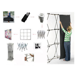 Stoffen Pop-Up Displaystandaard Met Draagtas Voor Beurzen Achtergrond Stand <span class=keywords><strong>Banner</strong></span> Pop-Up Stand - Product Image 2