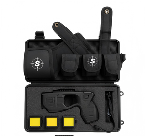 Equipo de Seguridad Recargable de Estilo Táctico, Simulador de Entrenamiento con Alcance Efectivo de 5 Metros, Modelo con Caja de Almacenamiento Portátil - Product Image 1