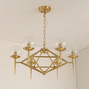 Lámpara Colgante <span class=keywords><strong>Bashkir</strong></span>, Diseño Artesanal Ural, Lámpara de Techo para Sala de Estar o Galería - Product Image 3