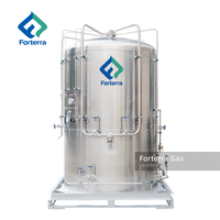 Réservoir de stockage cryogénique du réservoir 210L 450L 1000L d'hydrogène liquide de certification de la CE d'acier inoxydable pour l'hôpital médical