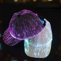 Cappello Snapback Luminoso RGB con Ricarica USB, Cambia Colore, Ecologico, per Regali di Benvenuto, Festival Musicali, Ringraziamento - Nuovo Arrivo 2026