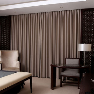 Cortina de Hotel de lujo moderna, cortinas opacas, persianas eléctricas para ventanas, cortinas de oscurecimiento de habitación de cubículo de estilo tejido - Product Image 2