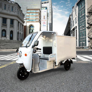 Cargo Electric Dreirad mit 800W 1000W Motor Open Cabin 60V Stahl Van Truck 400kg Nutzlast Kapazität - Product Image 4