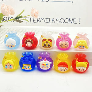 การ์ตูนเรืองแสง ฟู แบ็ก อุปกรณ์ตกแต่งเรซิ่น DIY กาวครีม พวงกุญแจมือถือ จี้ห้อยรถยนต์ ของเล่น วิดเจ็ตต่างๆ  บลายด์แบ็ก - Product Image 4