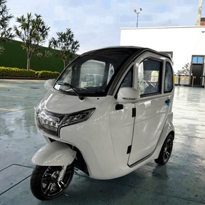 รถสามล้อรุ่นใหม่สำหรับผู้ใหญ่ 2500W 60V 58Ah ยานยนต์พลังงานใหม่แบบมีห้องโดยสารปิด - Product Image 4