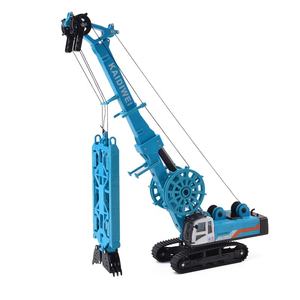 KDW 625047 Caminhão de Perfuração Rotativa de Construção Metálica para Crianças, Modelo de Caminhão de Perfuração Rotativa em Escala 1/64 para Presentes - Product Image 3