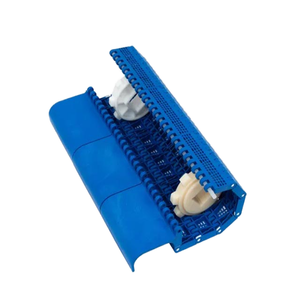 Delikli Modüler Plastik Konveyör Bant Gıda Sınıfı POM/PP Örgü Bant Modüler Konveyör Bant Gıda Yıkama Hatları İçin Uygundur - Product Image 2