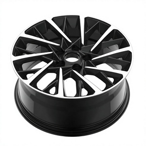 Rines de Aleación de Aluminio Fundido Ligeros de 16, 17 y 18 Pulgadas en Color Negro Hiperbrillante para Modificación de Sonata 5x114.3 ET 40-50 - Product Image 4