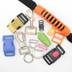 Hundehalsband mit Leine und Verstellbarer Schnalle, 1/2 Zoll Hundehalsband-Schnalle, Hundegeschirr-Halsriemen - Product Image 1