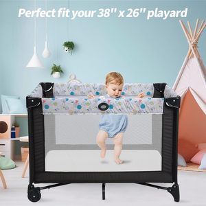 Materasso Premium per Culla e <span class=keywords><strong>Letto</strong></span> per Bambini - Ideale per Culle e Letti per Bambini, Certificato CertiPUR-US, Rivestimento Impermeabile e Lavabile in Lavatrice - Product Image 4