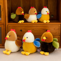 Peluche Gugu Poulet, influenceur Douyin, anti-stress, hauteur 11-30cm, rembourrage polyester et coton PP, unisexe, pour griffes