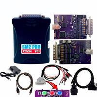 Herramienta de Programación de ECU V2.21.22, Lector y Escritor de Flash ECU 67 en 1, Diagrama de Pinout de Checksum, Cable Ben-ch de 3 LED, J2534 VCI SM2 Pro