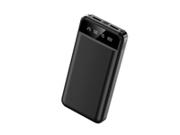 Batterie externe portable ultra-fine 10000 mAh à charge rapide 2A avec affichage LED multifonction et logo personnalisé – Idéale comme cadeau