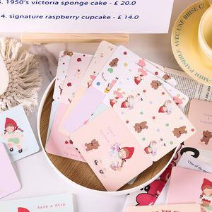 Carte postale musicale créative et colorée personnalisée pour anniversaire avec impression offset sur papier - Product Image 3