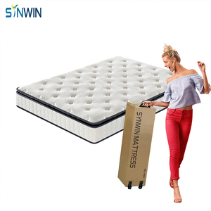 <span class=keywords><strong>Matelas</strong></span> de qualité commerciale de 25 cm avec surface Pillow Top, ressorts Bonnell et mousse haute <span class=keywords><strong>densité</strong></span> - Product Image 1