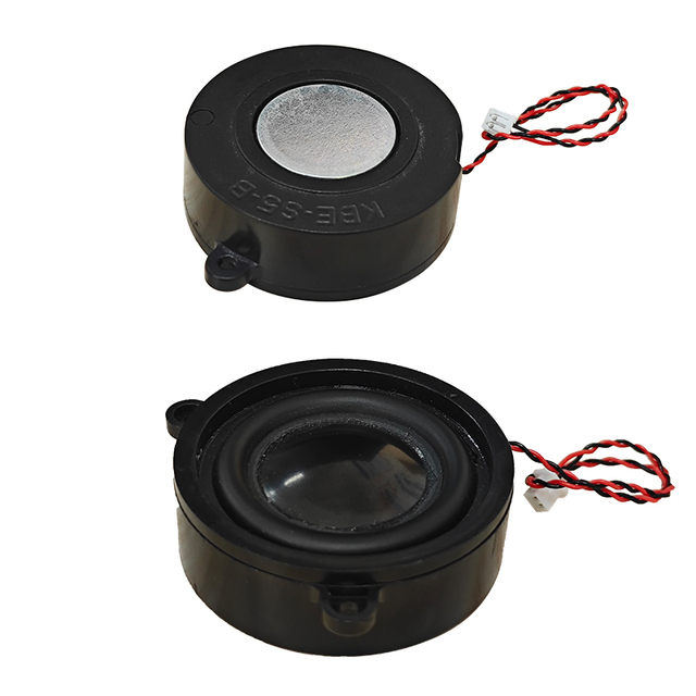 40mm Round Speaker, 4Ohm 3W High Power Built-in Box Speaker with Positioning Holes for Smart AI Speaker