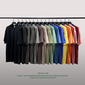 Camiseta Unisex de 220g, Tejido Grueso 100% Algodón, Transpirable, Estampado Gráfico Personalizado, Estilo Vintage, Lavado Ácido, Corte Holgado - Product Image 2